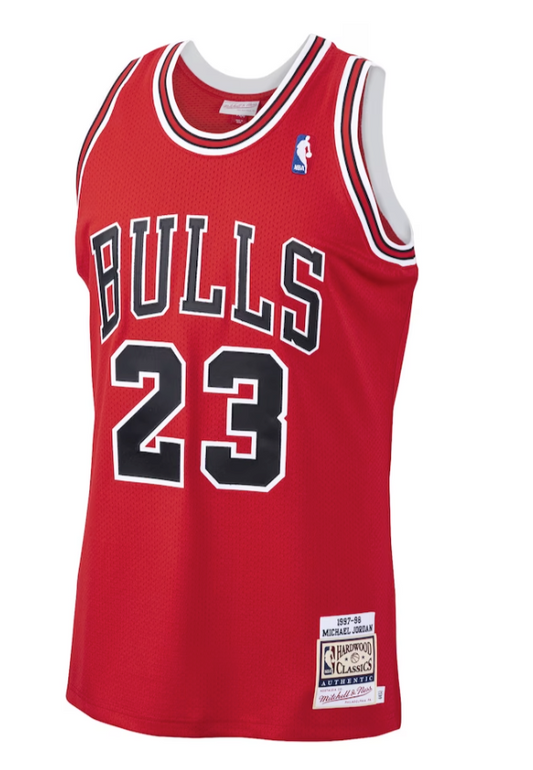 Chicago Bulls Mitchell & Ness Scarlet 1997/98 Hardwood Classic