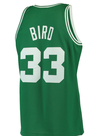 Boston Celtics Mitchell & Ness Kelly Green Hardwood Classic Swingman
