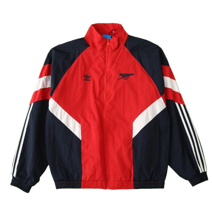 Arsenal Retro Track Jacket – Red/Navy