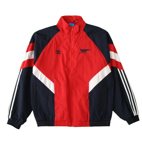 Arsenal Retro Track Jacket – Red/Navy