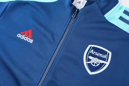 Arsenal Blue Training Tracksuit - Aqua Strike Edition