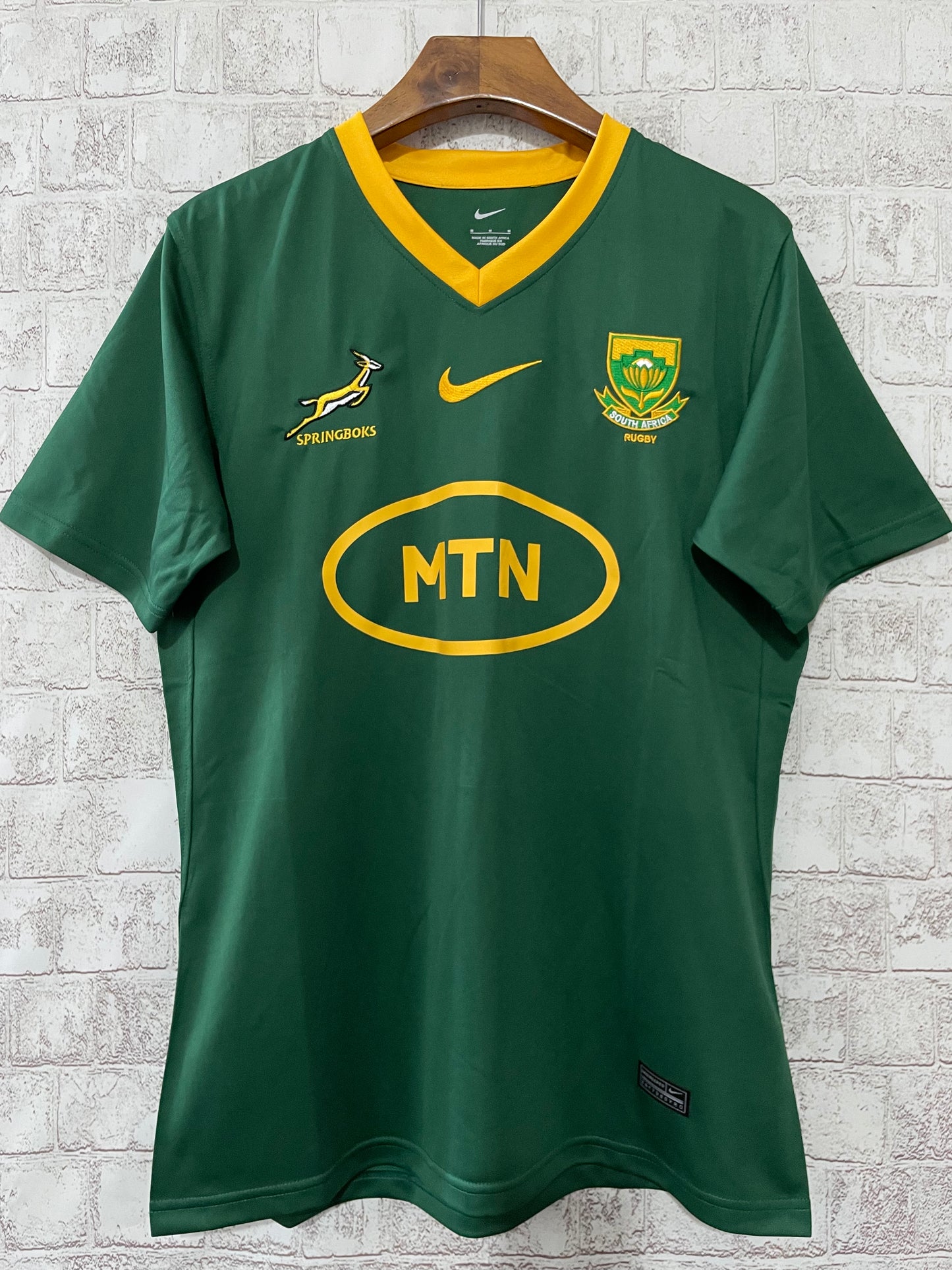 2024 South Africa Rugby Home V-Neck Jersey