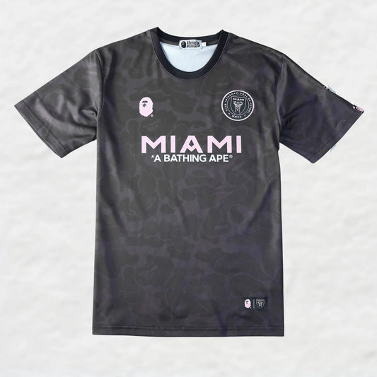 BAPE x Inter Miami 23/24 Black Camo Jersey