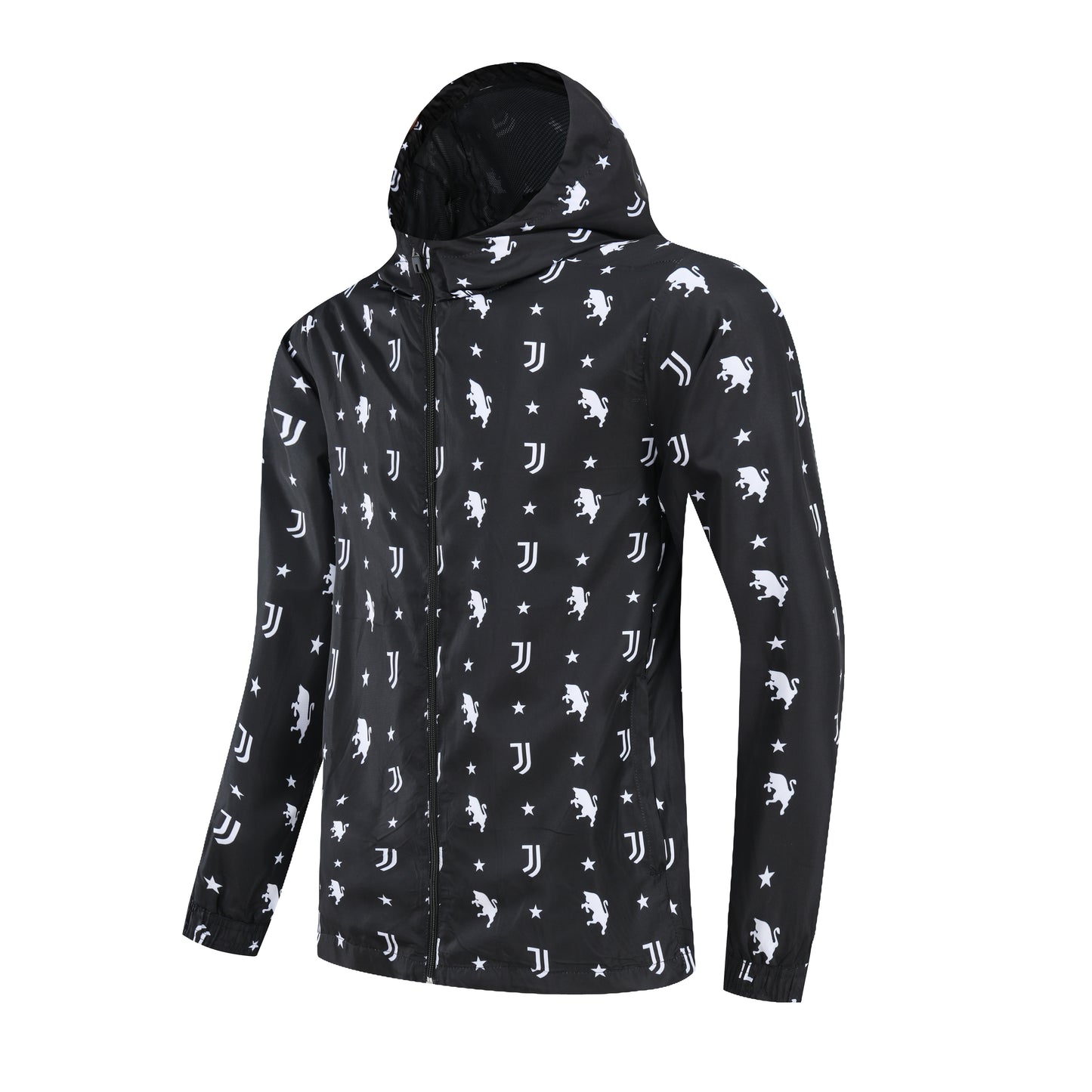 Juventus Le Zebre Hooded Windbreaker