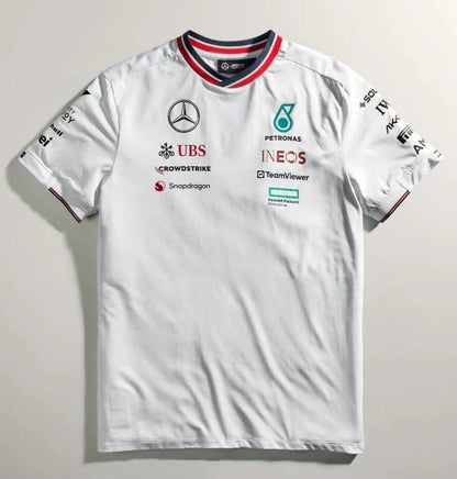 Mercedes-AMG Petronas F1 2024 Team T-Shirt - White