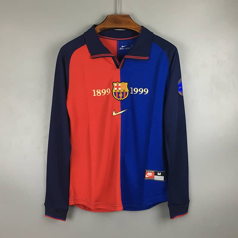 Barcelona 1999/2000 100th Anniversary Home Kit