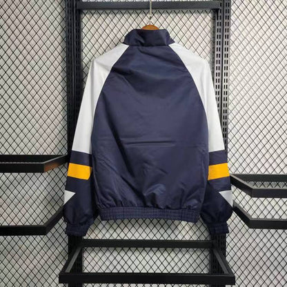 Arsenal Retro 90s Windbreaker (Navy & Gold Edition)