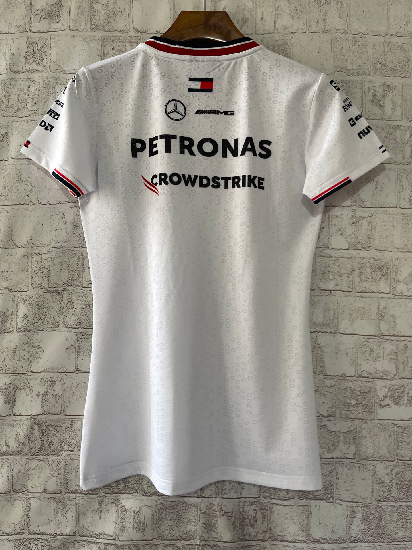 Mercedes-AMG Petronas 2024 Ladies Team Tee Shirt- White