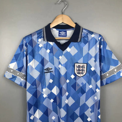 England 1990 Third Blue Kit