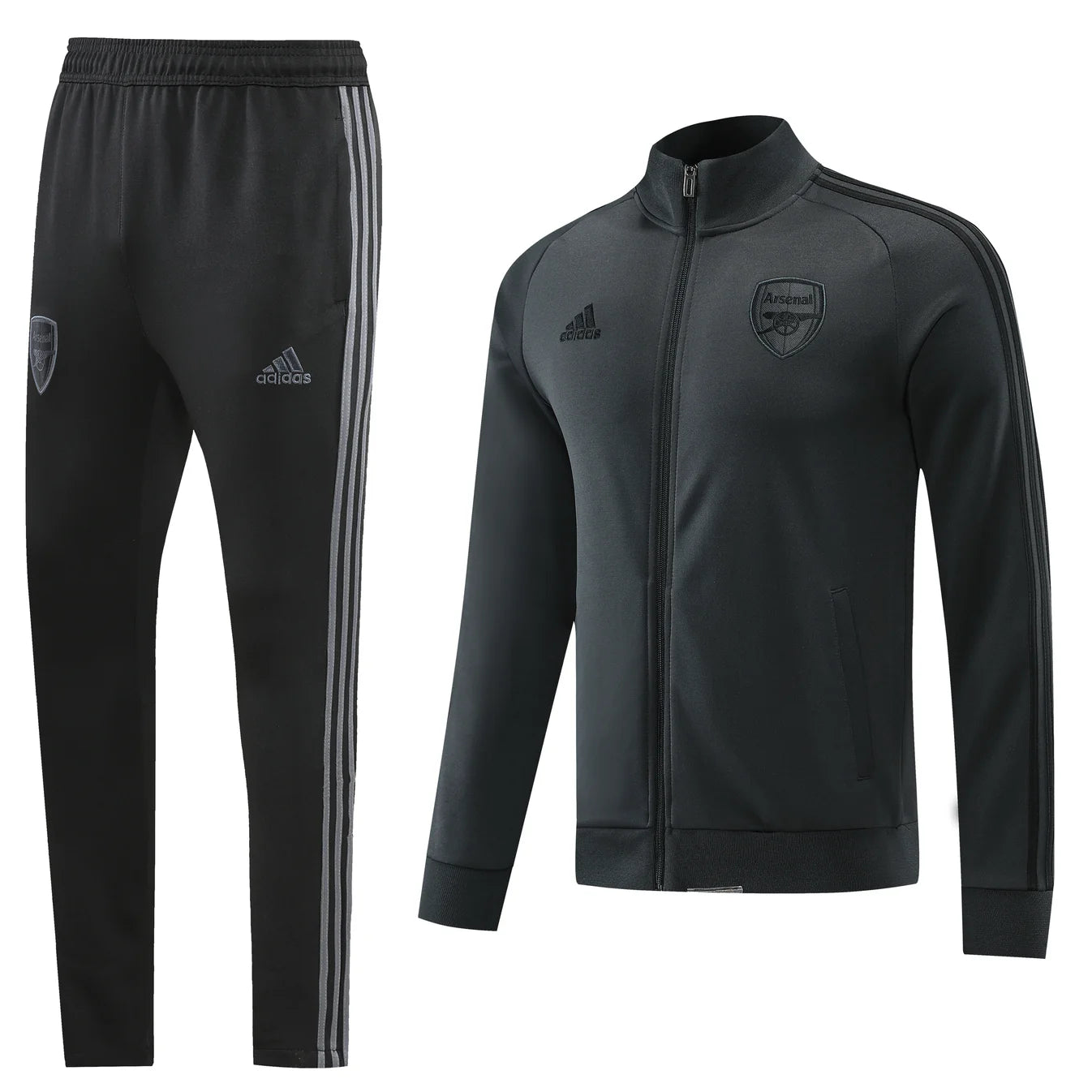 Arsenal Blackout Training Tracksuit - Stealth Edition