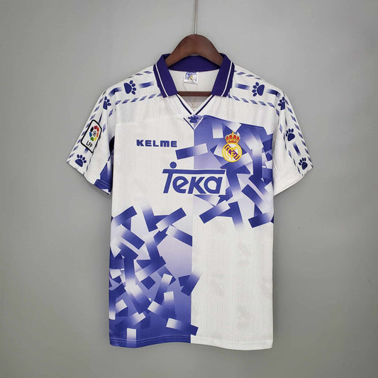 Real Madrid 1996/1997 Away White Kit