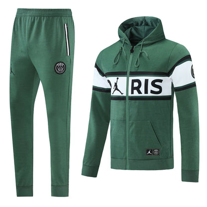 PSG Jordan Forest Green Statement Hoodie Set