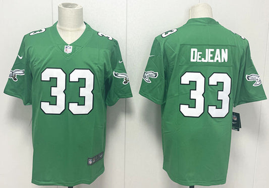 2025 Philadelphia Eagles Green Game Jersey