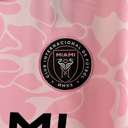 BAPE x Inter Miami 23/24 Pink Camo Jersey