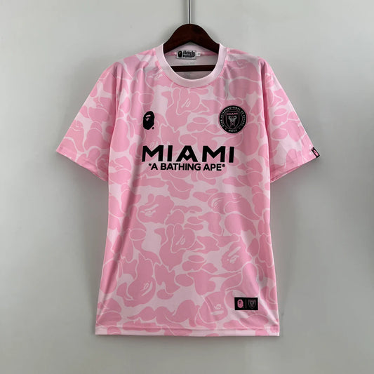 BAPE x Inter Miami 23/24 Pink Camo Jersey