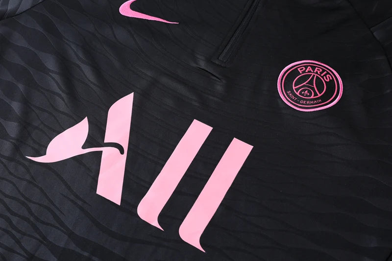 PSG Elite Black & Pink Training Tracksuit