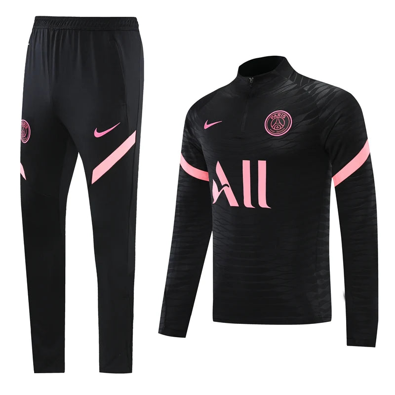 PSG Elite Black & Pink Training Tracksuit