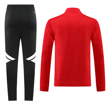 Manchester United Contrast Training Tracksuit - Victory Red Edition