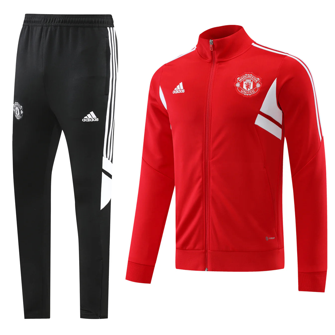 Manchester United Contrast Training Tracksuit - Victory Red Edition